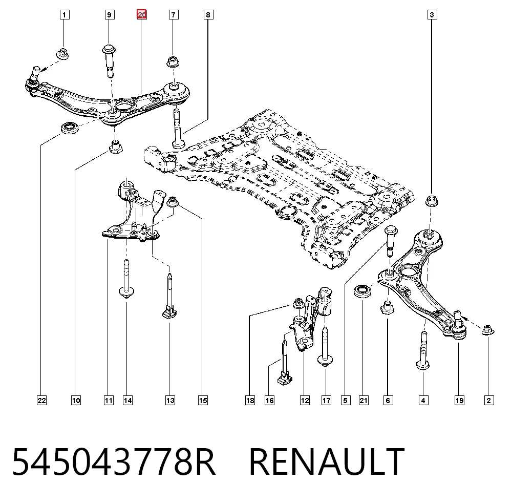 545043778R Renault (RVI)