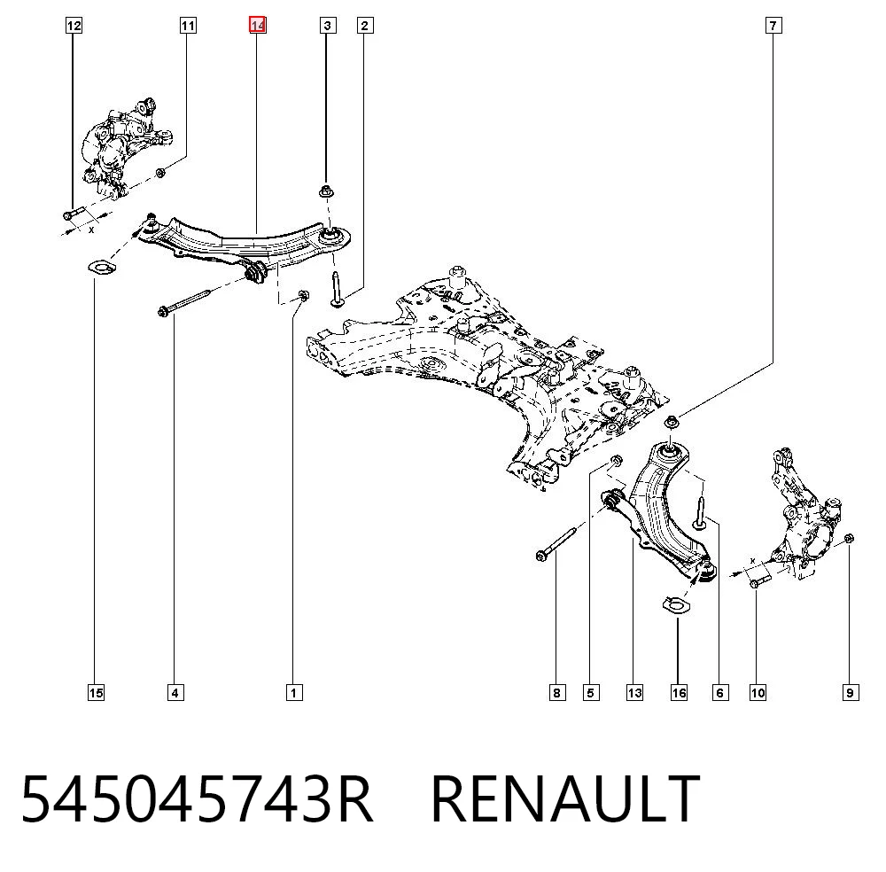 545045743R Renault (RVI)