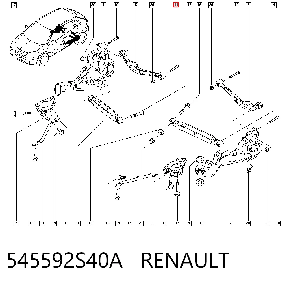 545592S40A Renault (RVI)