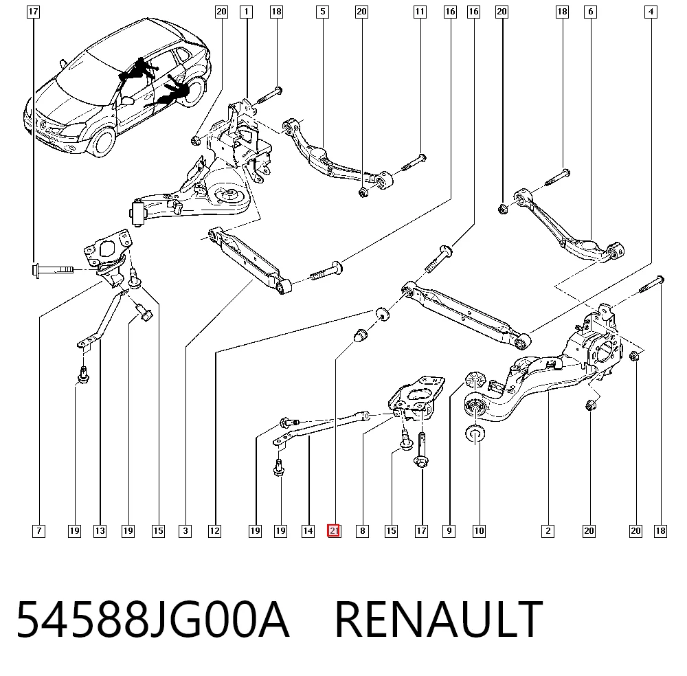 54588JG00A Renault (RVI)