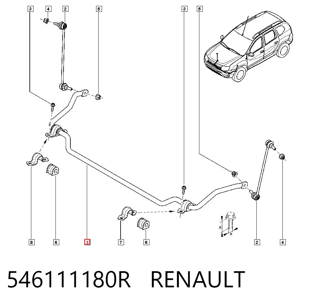 546111180R Renault (RVI)