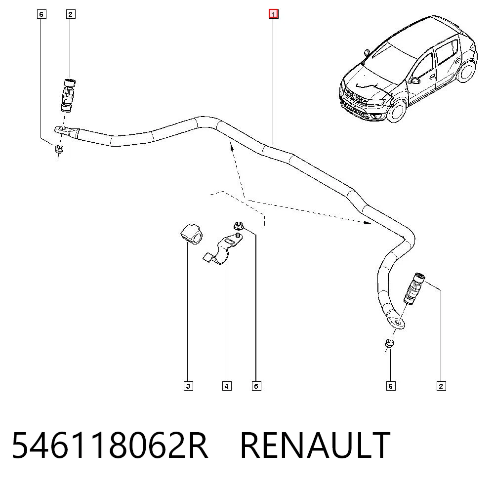 546118062R Renault (RVI)
