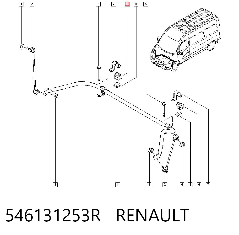 546131253R Renault (RVI)