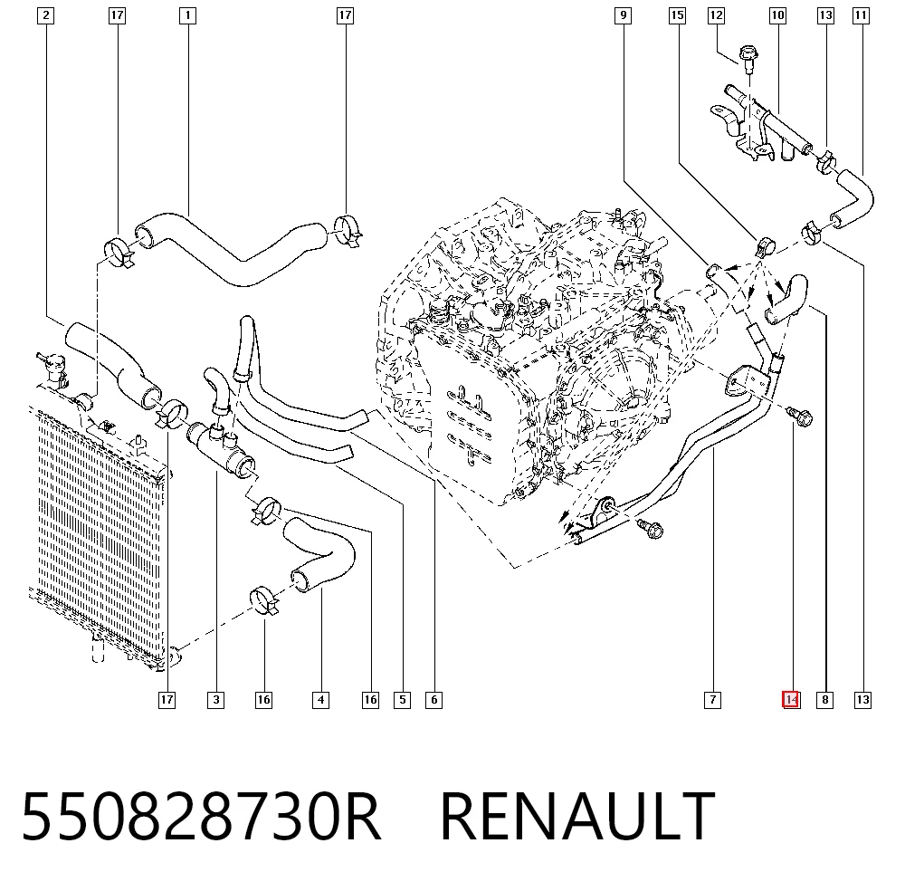 550828730R Renault (RVI)