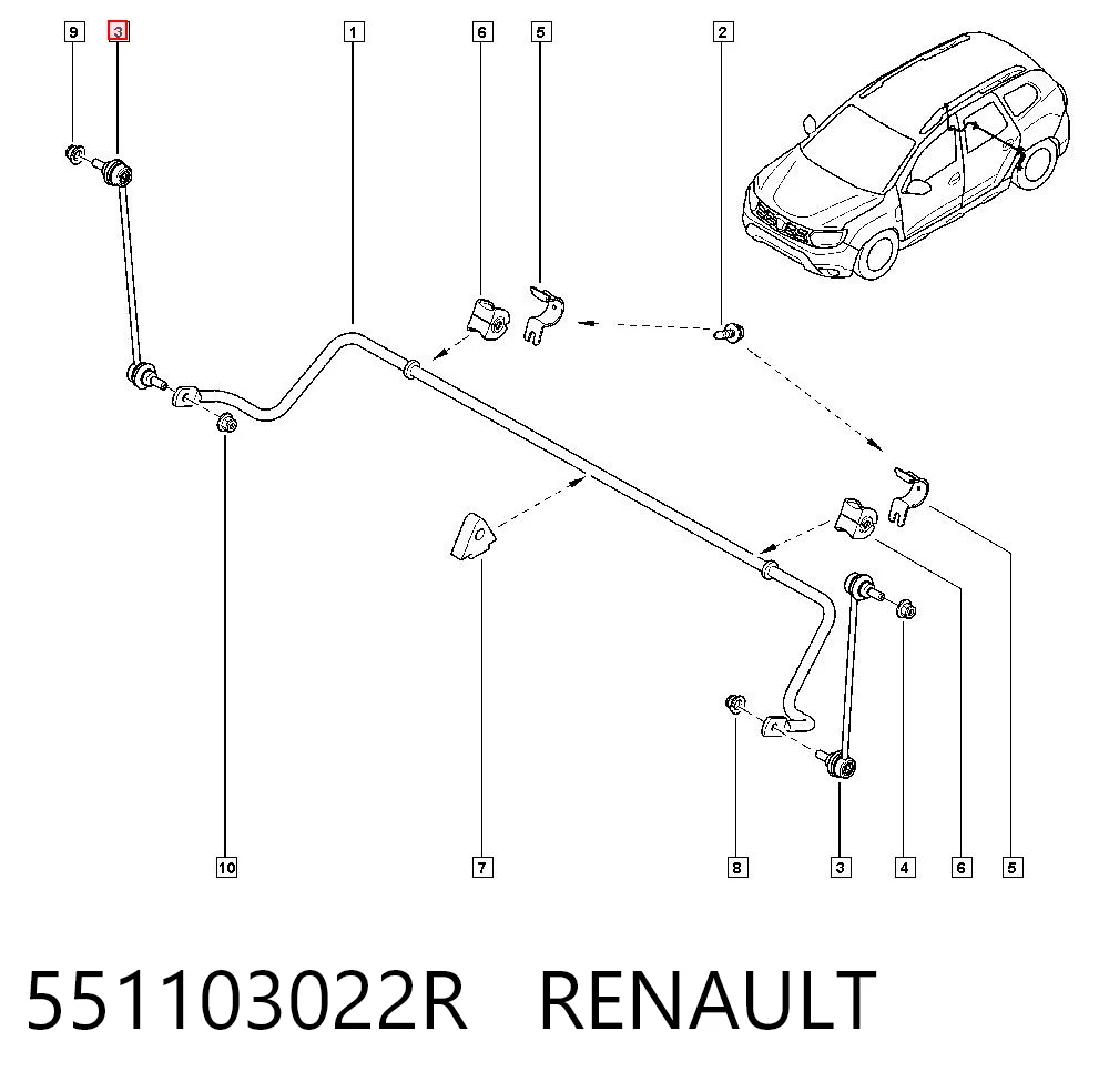 551103022R Renault (RVI)