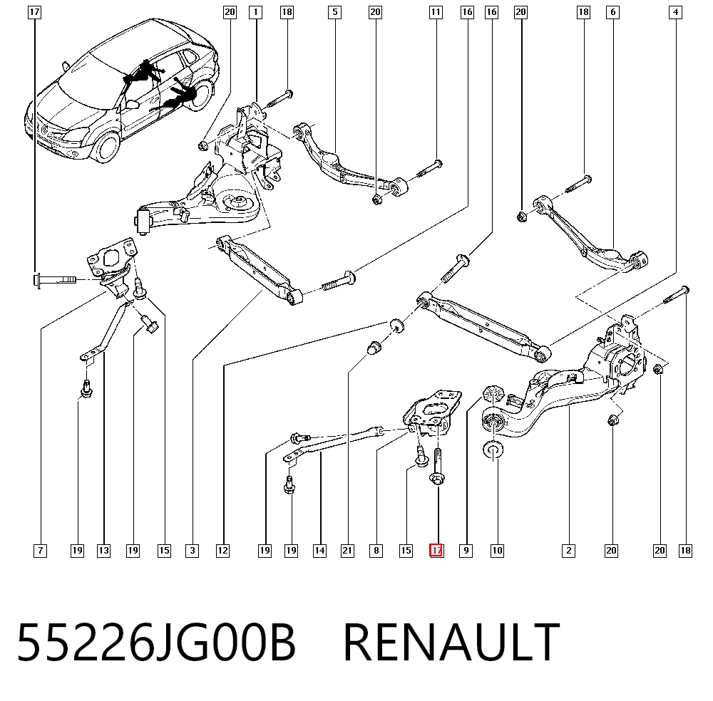 55226JG00B Renault (RVI)