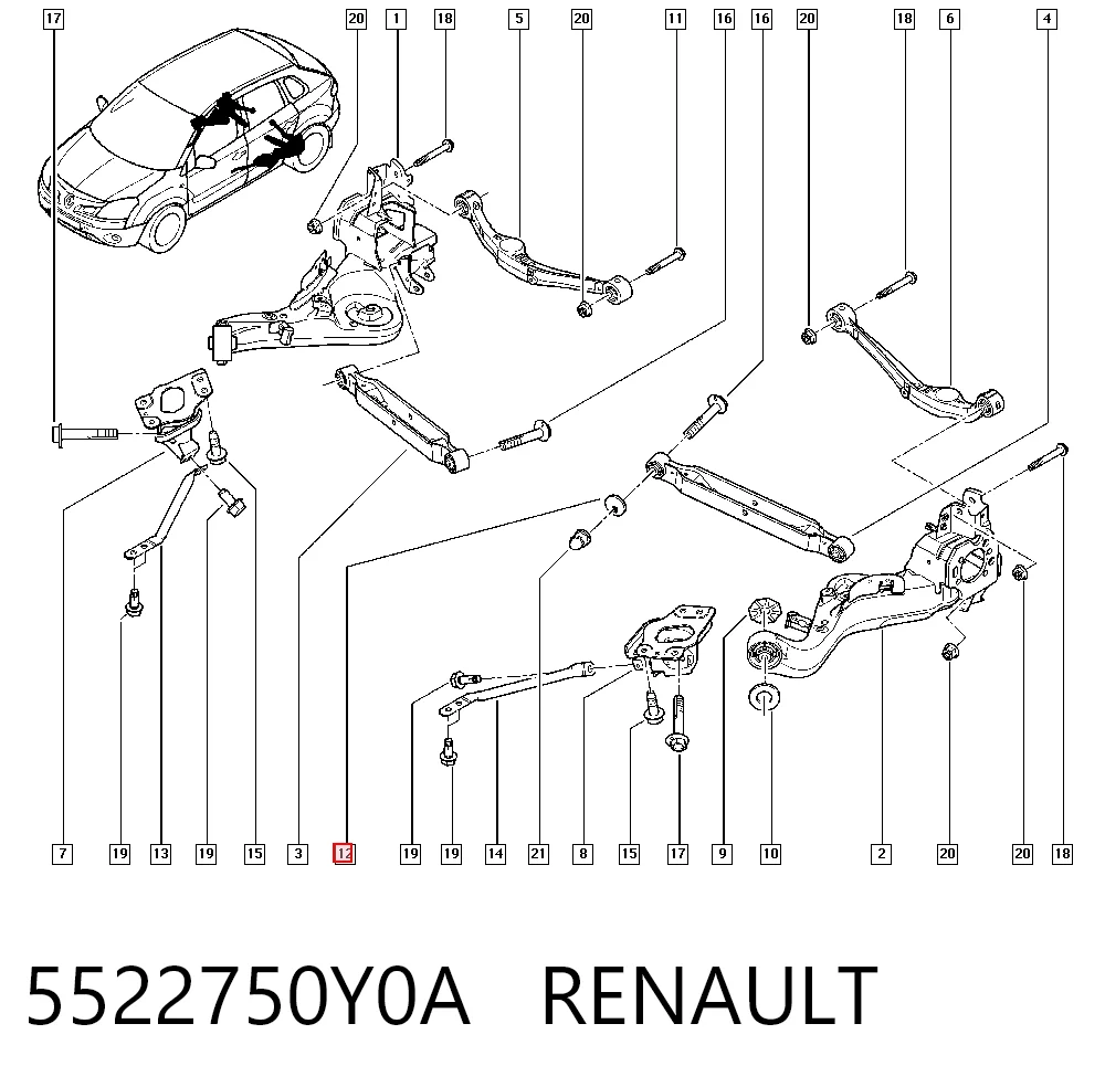 5522750Y0A Renault (RVI)