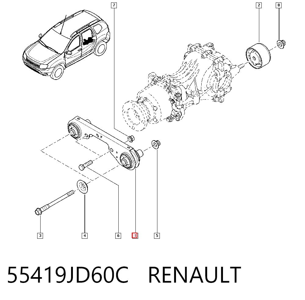 55419JD60C Renault (RVI)