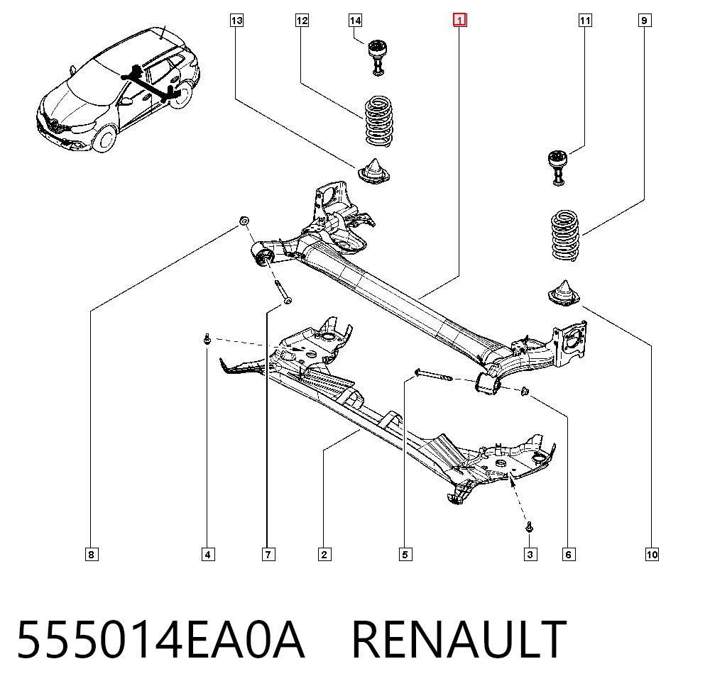 555014EA0A Renault (RVI)