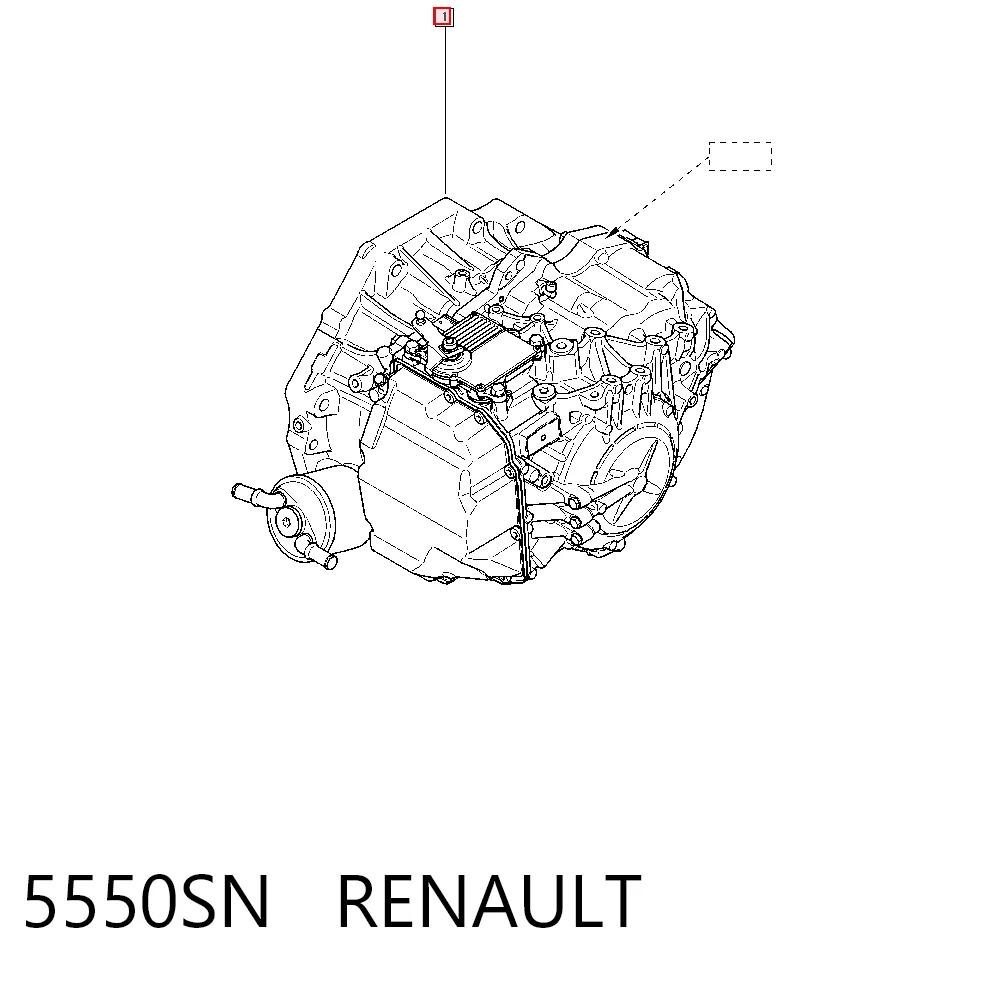 5550SN Renault (RVI) Transmisión automática
