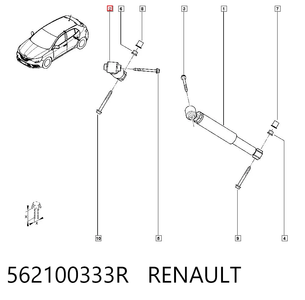 562100333R Renault (RVI)