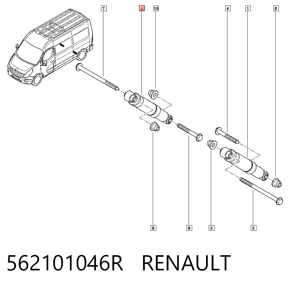 562101046R Renault (RVI)