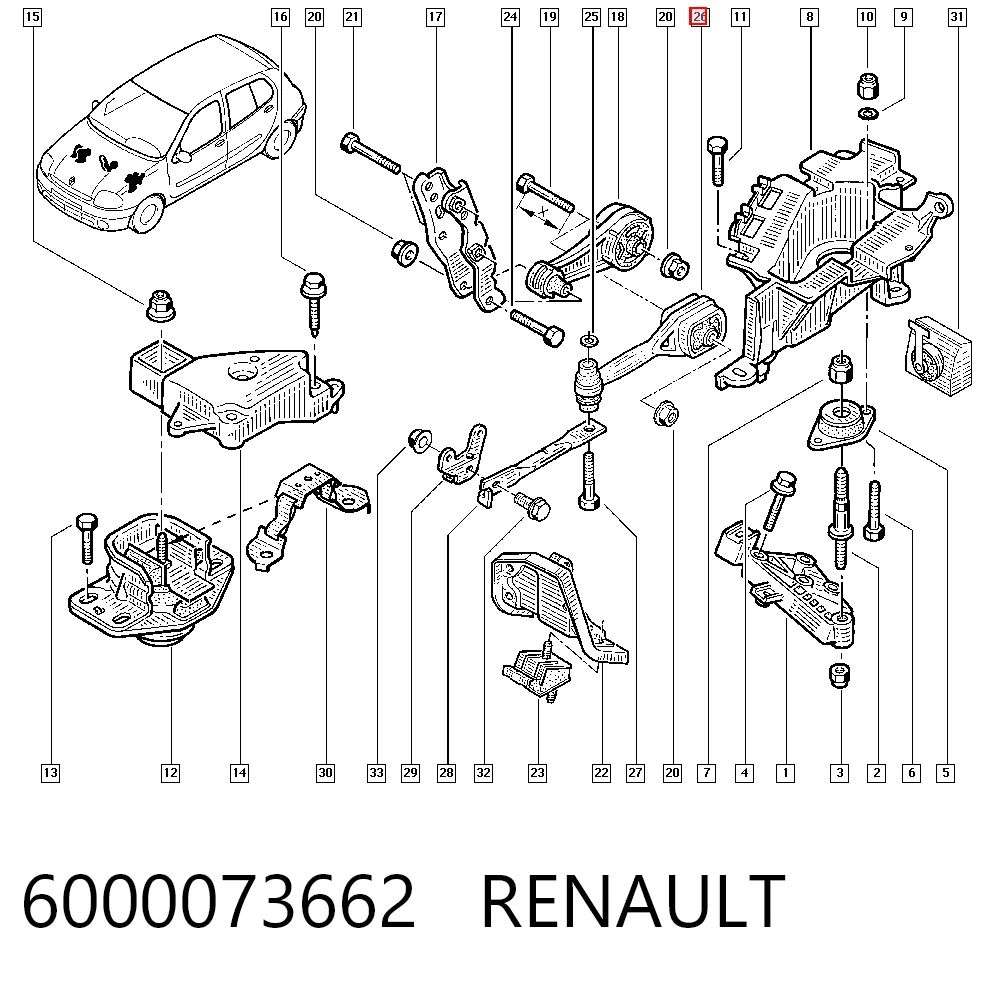 6000073662 Renault (RVI)