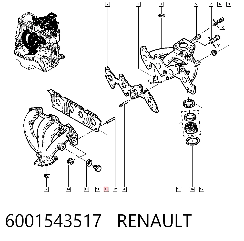 6001543517 Renault (RVI)