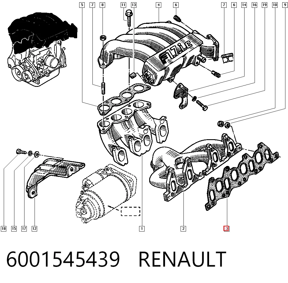 6001545439 Renault (RVI)