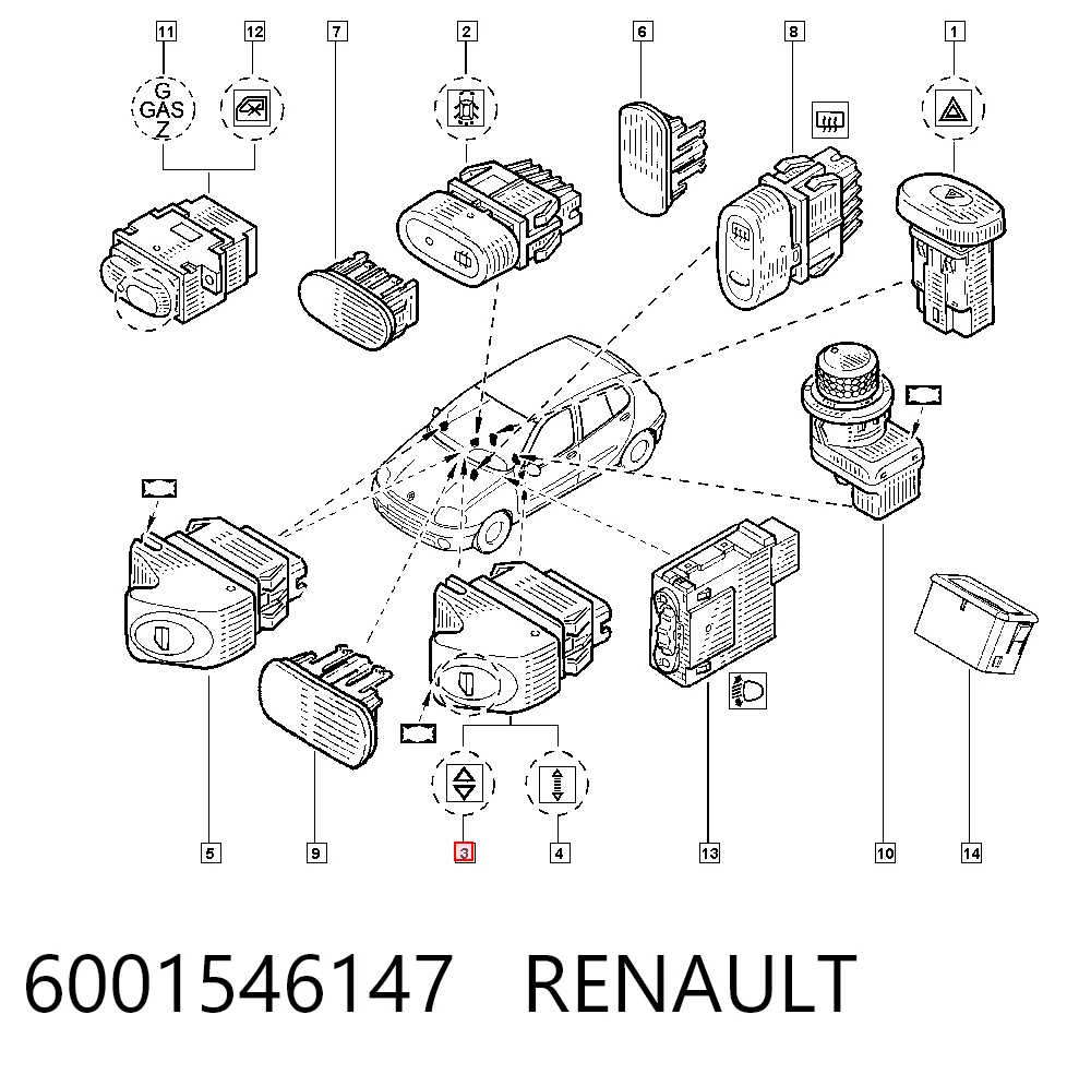 6001546147 Renault (RVI)