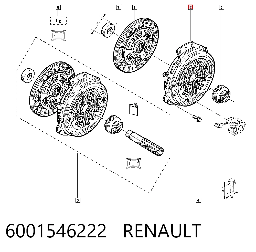 Comprar Plato de presión de embrague Renault Clio SYMBOL LB0, LB1, LB2