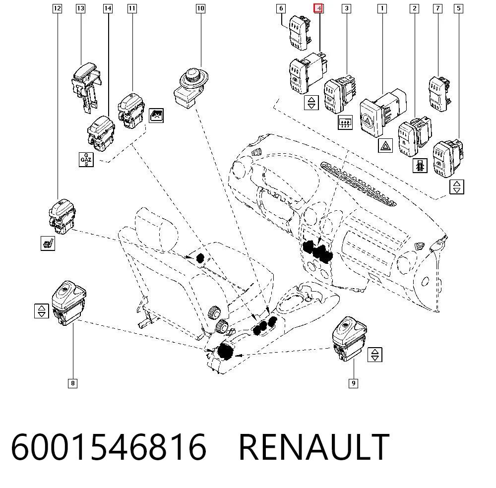6001546816 Renault (RVI)