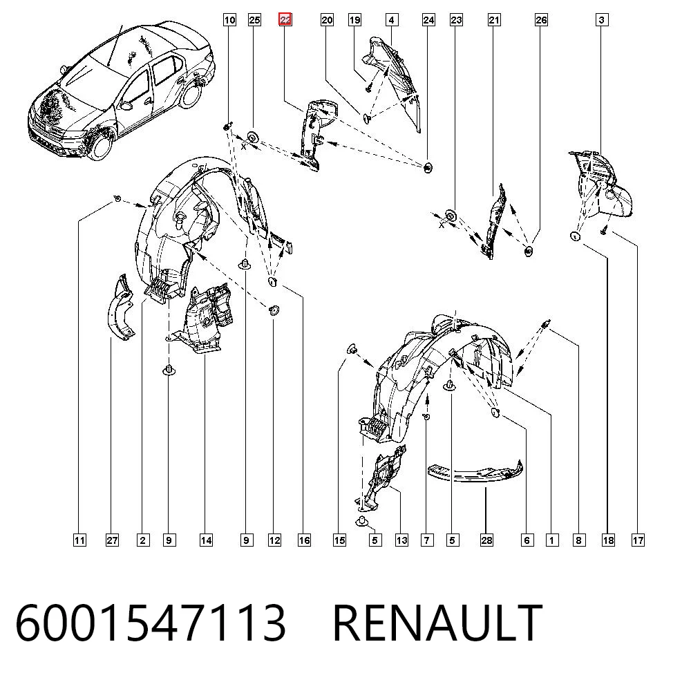6001547113 Renault (RVI)