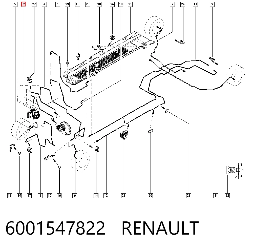 6001547822 Renault (RVI)