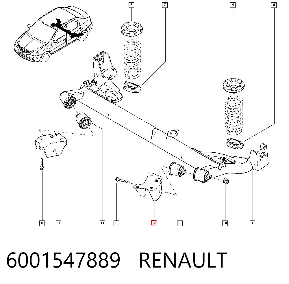 6001547889 Renault (RVI)
