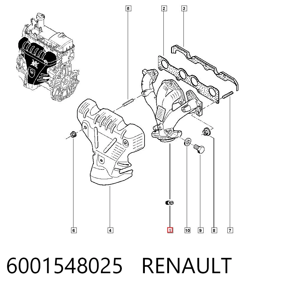 6001548025 Renault (RVI)