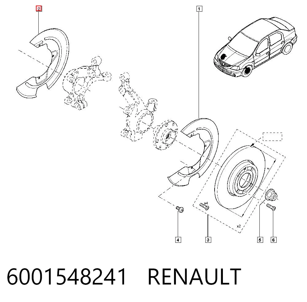 6001548241 Renault (RVI)