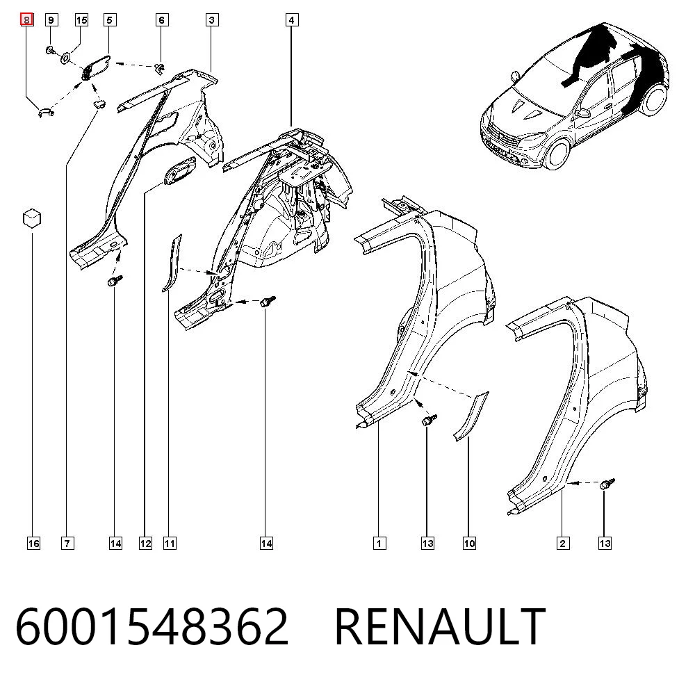 6001548362 Renault (RVI)