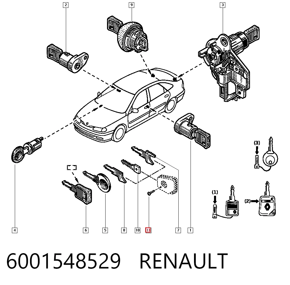 6001548529 Renault (RVI)