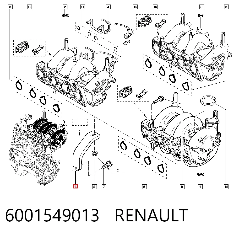 6001549013 Renault (RVI)