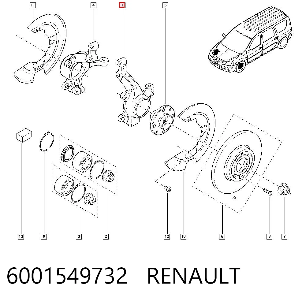 6001549732 Renault (RVI)