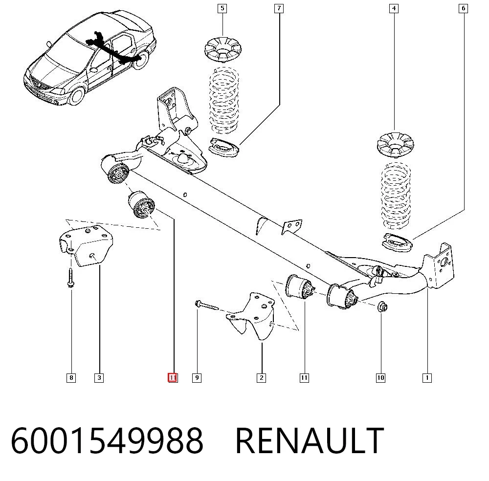 6001549988 Renault (RVI)
