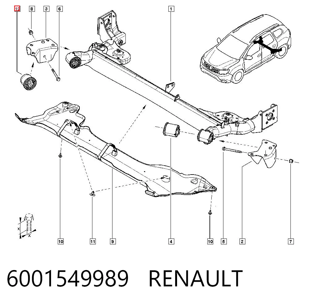 6001549989 Renault (RVI)