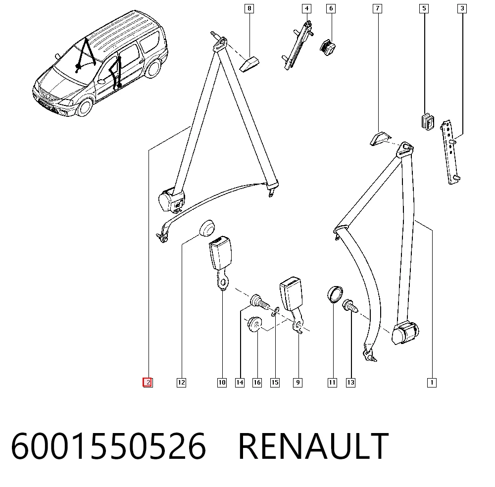 6001550526 Renault (RVI)