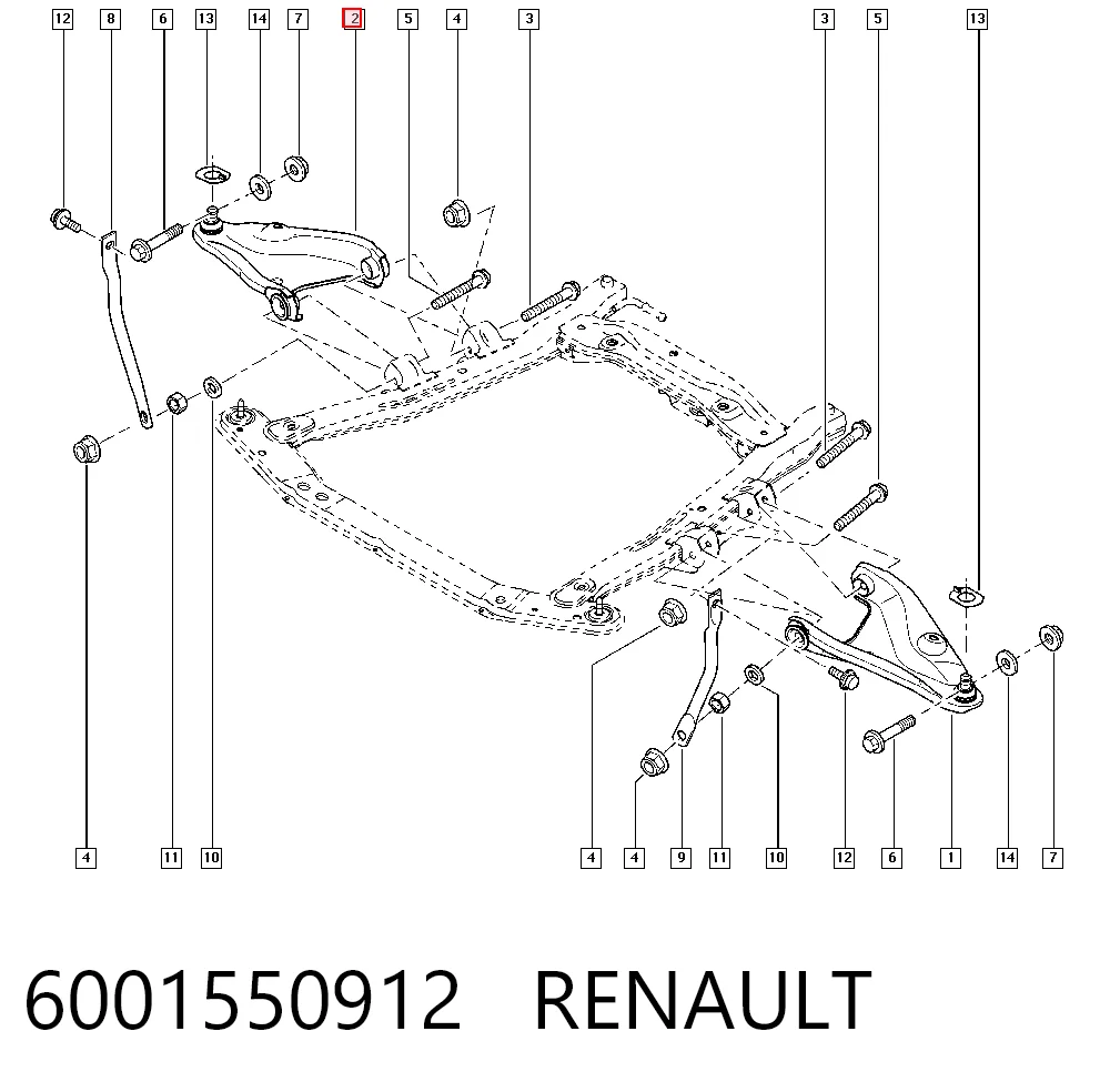 6001550912 Renault (RVI)