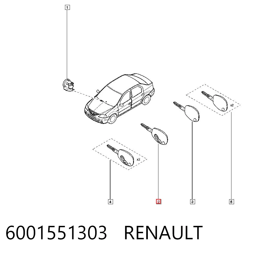 6001551303 Renault (RVI)