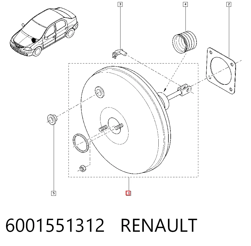 6001551312 Renault (RVI)