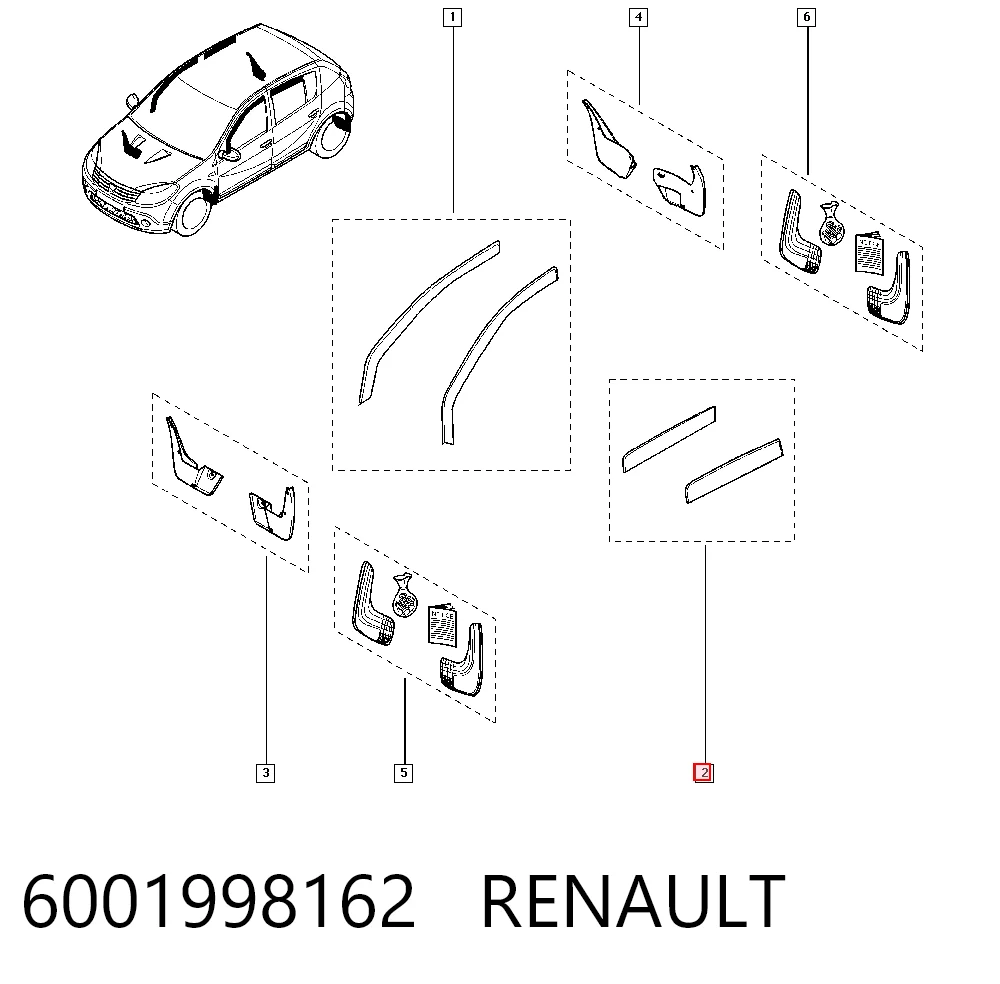 6001998162 Renault (RVI)