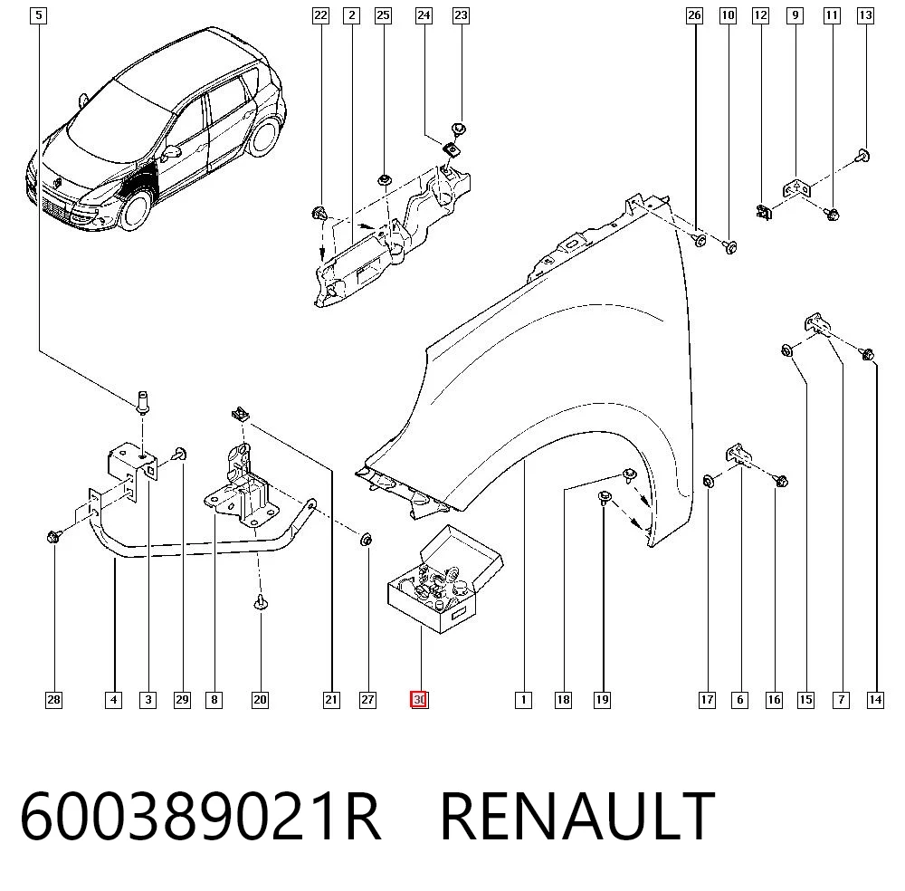 600389021R Renault (RVI)