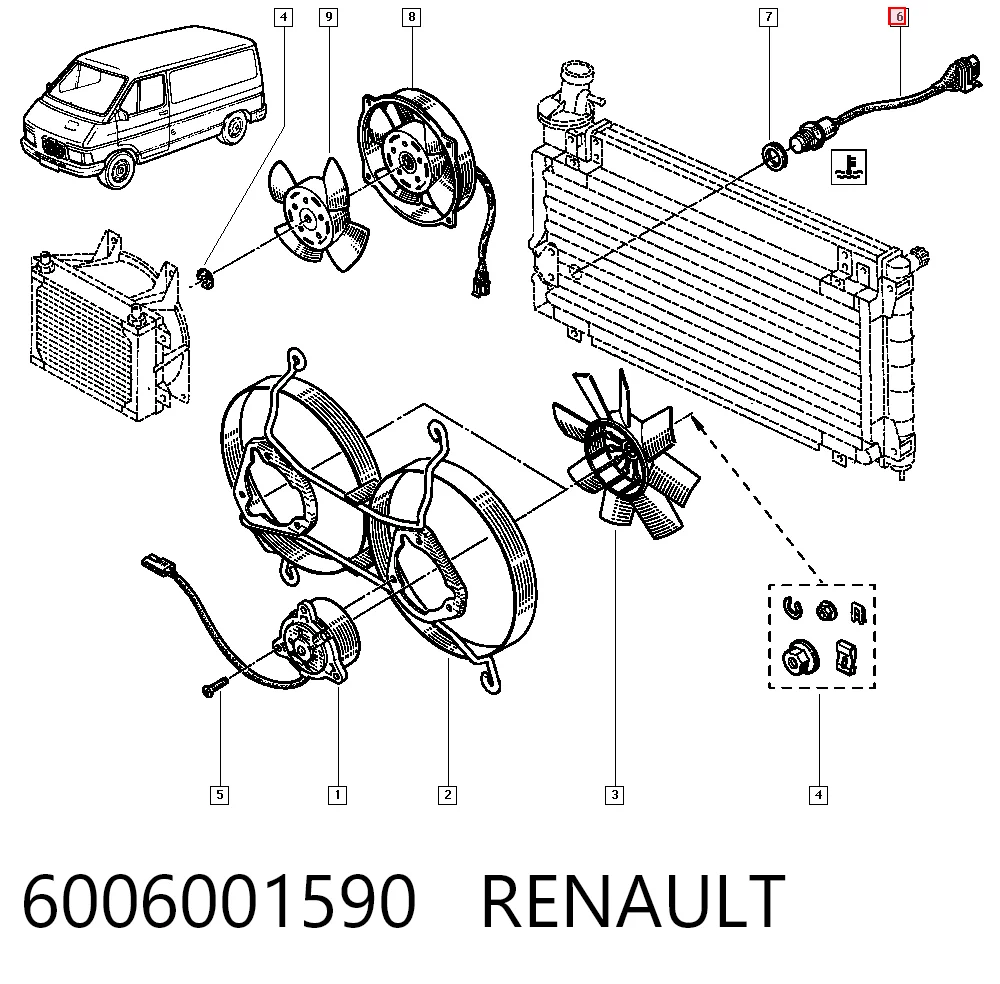 6006001590 Renault (RVI)