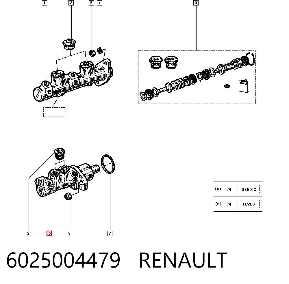 6025004479 Renault (RVI)