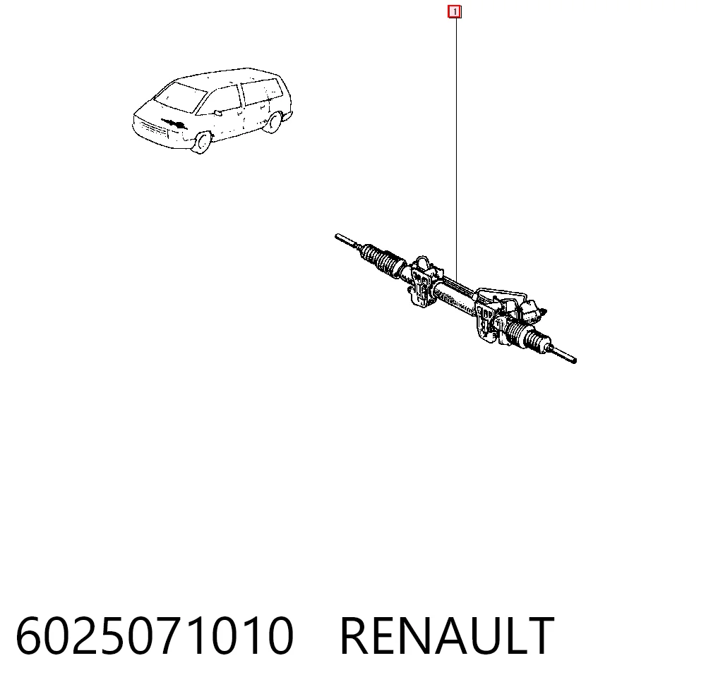 Comprar Cremallera de dirección Renault Espace I J11 a bajo precio