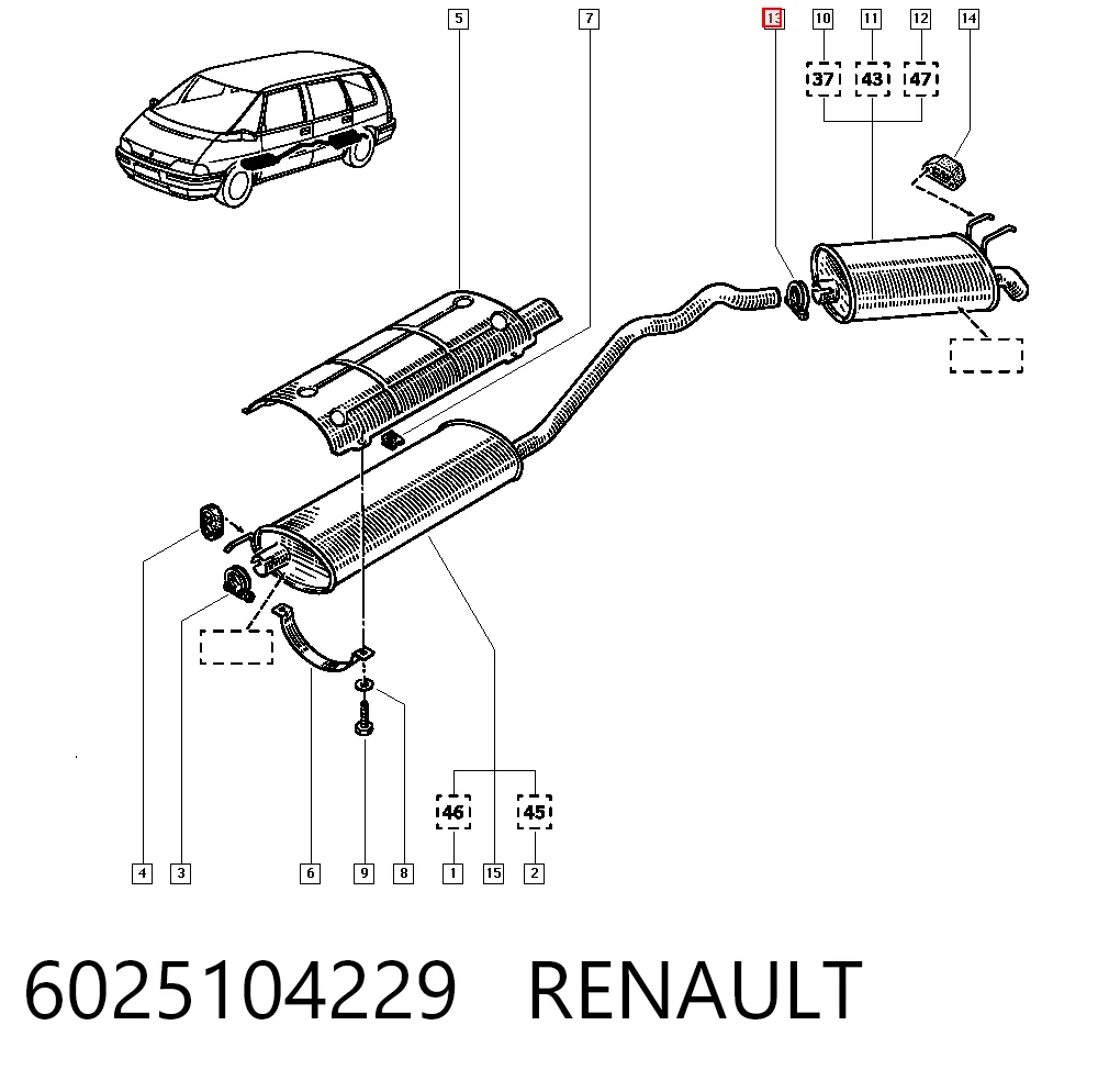 6025104229 Renault (RVI)