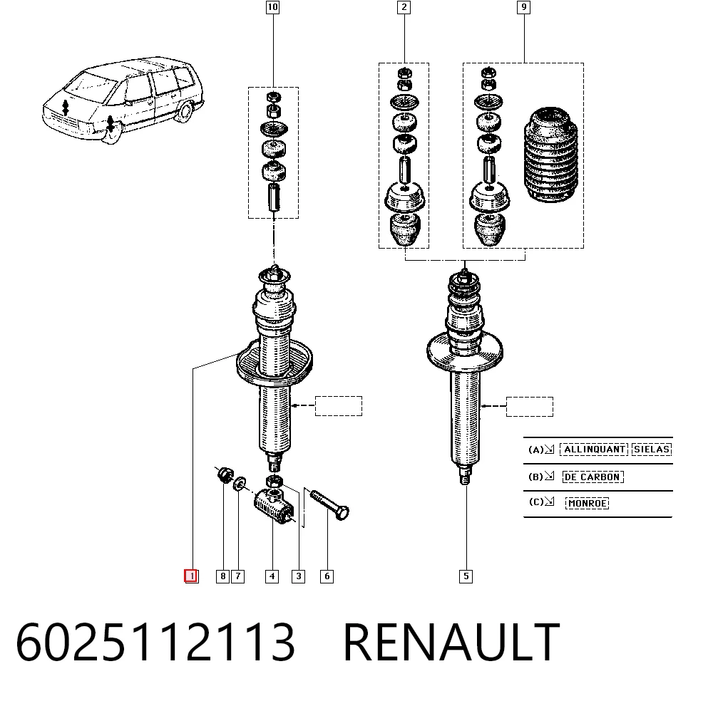 6025112113 Renault (RVI)