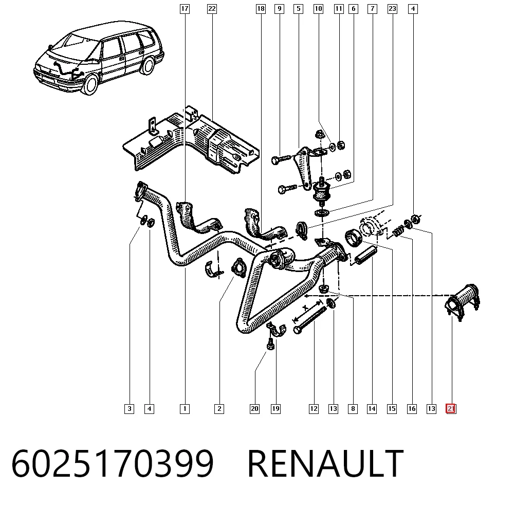 6025170399 Renault (RVI)