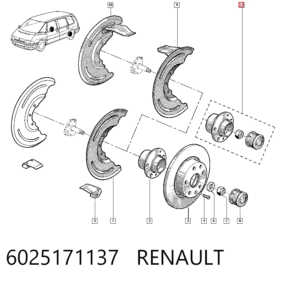 6025171137 Renault (RVI)
