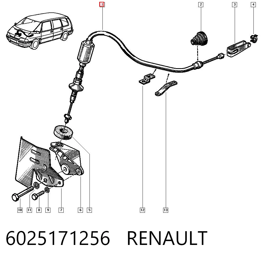6025171256 Renault (RVI)