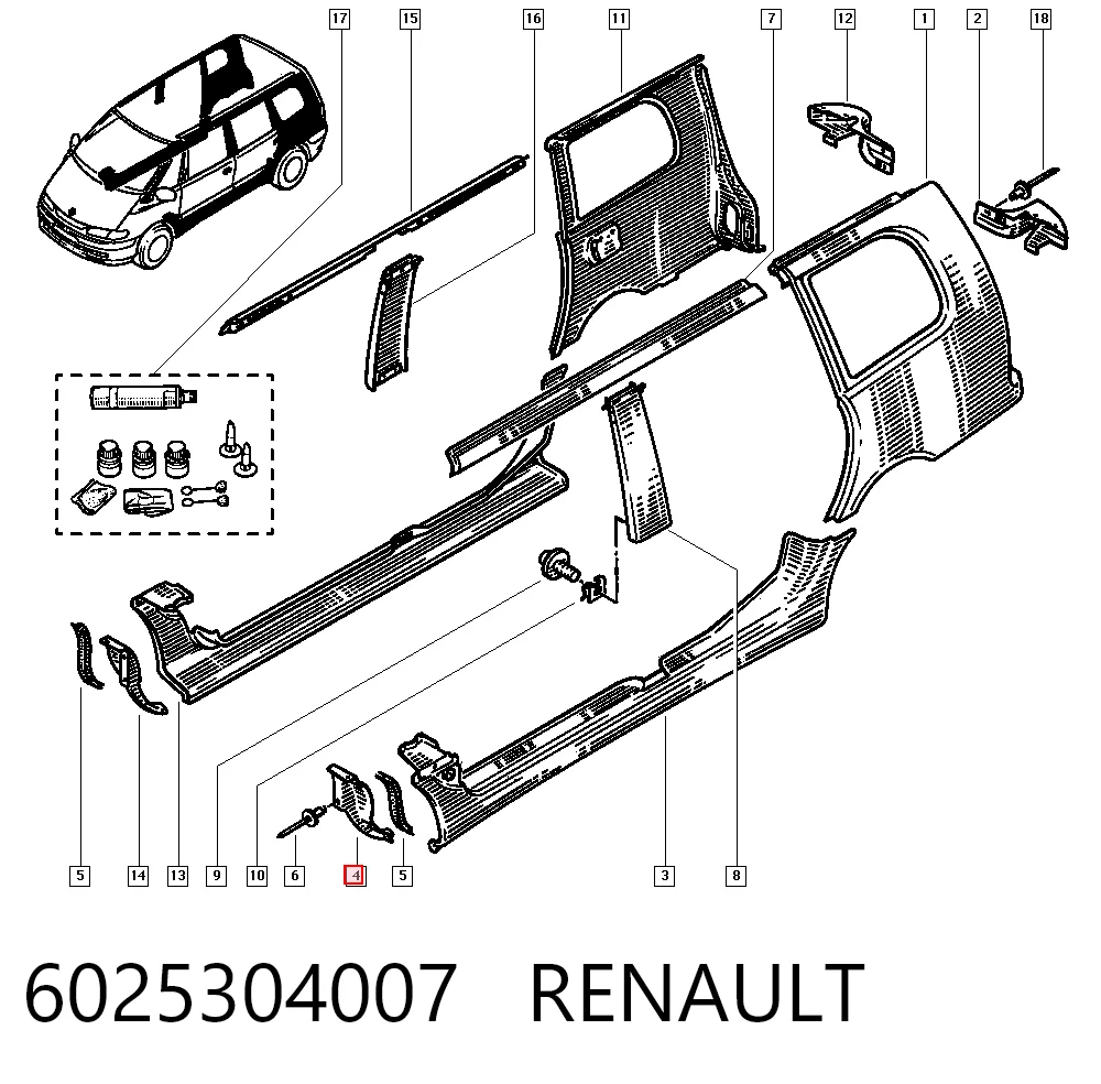 6025304007 Renault (RVI)