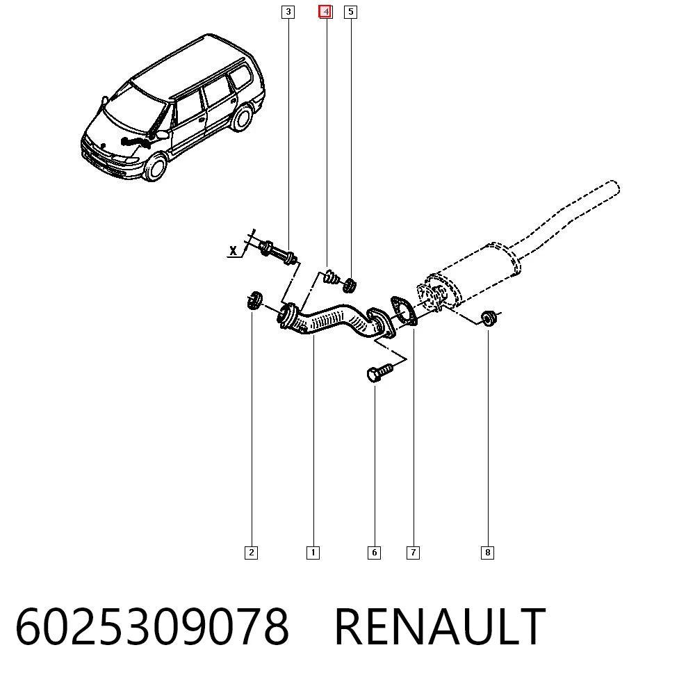 6025309078 Renault (RVI)