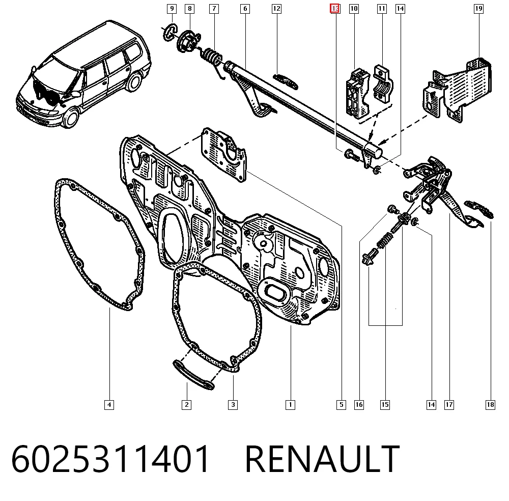 6025311401 Renault (RVI)
